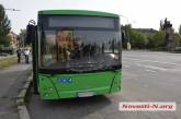 В Николаеве «зеленый» автобус врезался в маршрутку