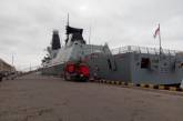 В Одесской области украинские военные провели тренировку на британском эсминце Dragon