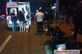 В центре Николаева автомобиль «Ауди» сбил на переходе пешехода с собакой 