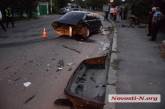 В сети появилось видео, снятое сразу после столкновения «БМВ» и «Жигулей» в Николаеве