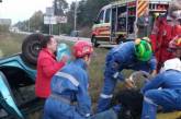 На трассе Киев-Обухов столкнулись Opel и Nissan - 8 пострадавших