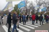 В Николаеве предприниматели перекрыли трассу на Одессу