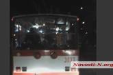 В Николаеве троллейбус в нарушение карантинных ограничений вез стоячих пассажиров. ВИДЕО