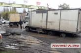 В ходе реконструкции ул. Новозаводской в Николаеве появились проблемы с сетями
