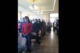 На Закарпатье депутаты спели гимн Венгрии вместо украинского. ВИДЕО