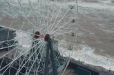 Появилось видео затопления курортной Кирилловки в Запорожской области