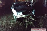 В Николаеве «Мерседес» слетел с дороги и врезался в дерево — пострадал водитель