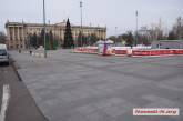 В Николаеве с Серой площади убрали кофейные точки и частично демонтировали ярмарку