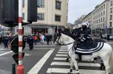 В Брюсселе прошел протест против карантина - задержаны 300 человек
