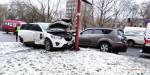 На проспекте Героев Украины в Николаеве столкнулись автомобили&nbsp;Mazda CX-5 и&nbsp;Mitsubishi Outlander - четверо пострадавших