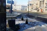 В Лисичанске повредили памятник погибшим в АТО добровольцам