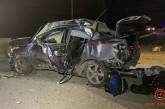 На трассе Mazda влетела в стелу заправки - погиб 32-летний водитель