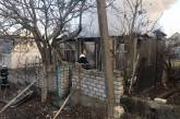 В Николаевской области полыхал дачный домик