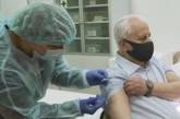 87-летний первый президент Украины вакцинировался «Сovishield»