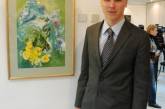 Молодой художник Плехов показал николаевцам мир, сотканный из цветов