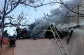 В Николаевской области загорелась летняя кухня – пожар мог уничтожить жилой дом