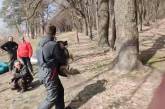 В Харьковской области со льдины сняли собаку, которая неделю дрейфовала на ней без еды