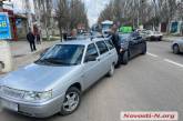 В центре Николаева столкнулись «Форд» и «десятка» - на Пушкинской пробка