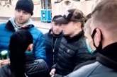 В центре Киева двое россиян, назвавшиеся украинскими активистами, избили парня
