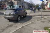 В Николаеве в районе автовокзала пробки: полиция проводит следственный эксперимент 