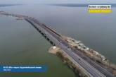 В Украине открыли мост через Хаджибейский лиман