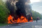В Хмельницкой области масштабное ДТП с пожаром: 4 человека погибли