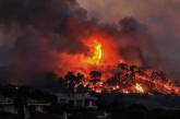 В Греции из-за лесных пожаров эвакуировали жителей 6 сел