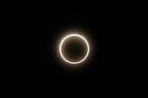 Появилось спутниковое видео кольцевого затмения Солнца из космоса