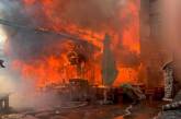 В Тернополе сгорел ресторан: тушили 8 пожарных машин