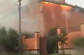 В Киевской области из-за удара молнии загорелся частный дом