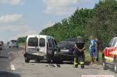На трассе «Одесса-Киев» из-за аварии возникла многокилометровая пробка
