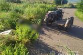Под Первомайском перевернулся мотоцикл — погиб водитель