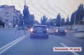 В Николаеве «Дэу» сбил пешехода на переходе — пострадавший тяжелый (видео)