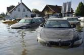 Украинский рынок могут заполнить поврежденные наводнениями автомобили из Европы