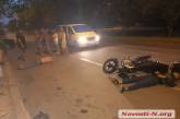 Ночью в Николаеве мотоциклист сбил пьяного: пешеход сбежал из БСМП, мотоциклиста госпитализировали