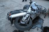 Водитель «ВАЗа», сбив мотоциклиста, сам врезался в дерево
