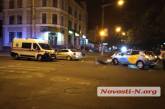 В центре Николаева столкнулись «Опель» и такси «Ниссан» – пострадала девушка