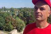 Житель Николаева на Флотском бульваре установил рекорд Украины в беге по лестнице