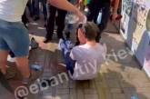 На параде в столице киевлянин совершил самоподжог (видео)