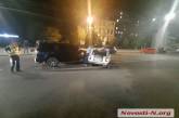 В Николаеве ночью столкнулись ВАЗ и Toyota Land Cruiser Prado