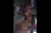 В Крыму голая женщина напала на полицейских (видео)