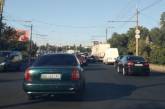 Утренние пробки в Николаеве: «стоят» Соляные и Варваровка