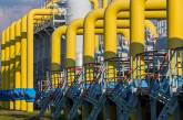 Украина сократила закачку газа почти в четыре раза
