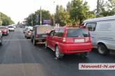 В Николаеве столкнулись «Хонда», ВАЗ и «Хюндай»