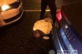 Под Киевом водитель-«мажор» отстреливался от полиции (видео)
