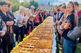 В Черкассах испекли «рекордный» пирог из 100 кг яблок (фото)