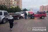В Черноморске подросток без спроса взял у мамы машину и протаранил шесть авто