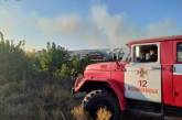 В Николаевской области горела ферма