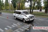 В Николаеве «Жигули» врезались в «Шкоду» – пострадали водитель и пассажирка