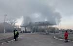 В селе Кочеров Радомышльского района Житомирской обсласти произошел пожар на недействующей автозаправочной станции